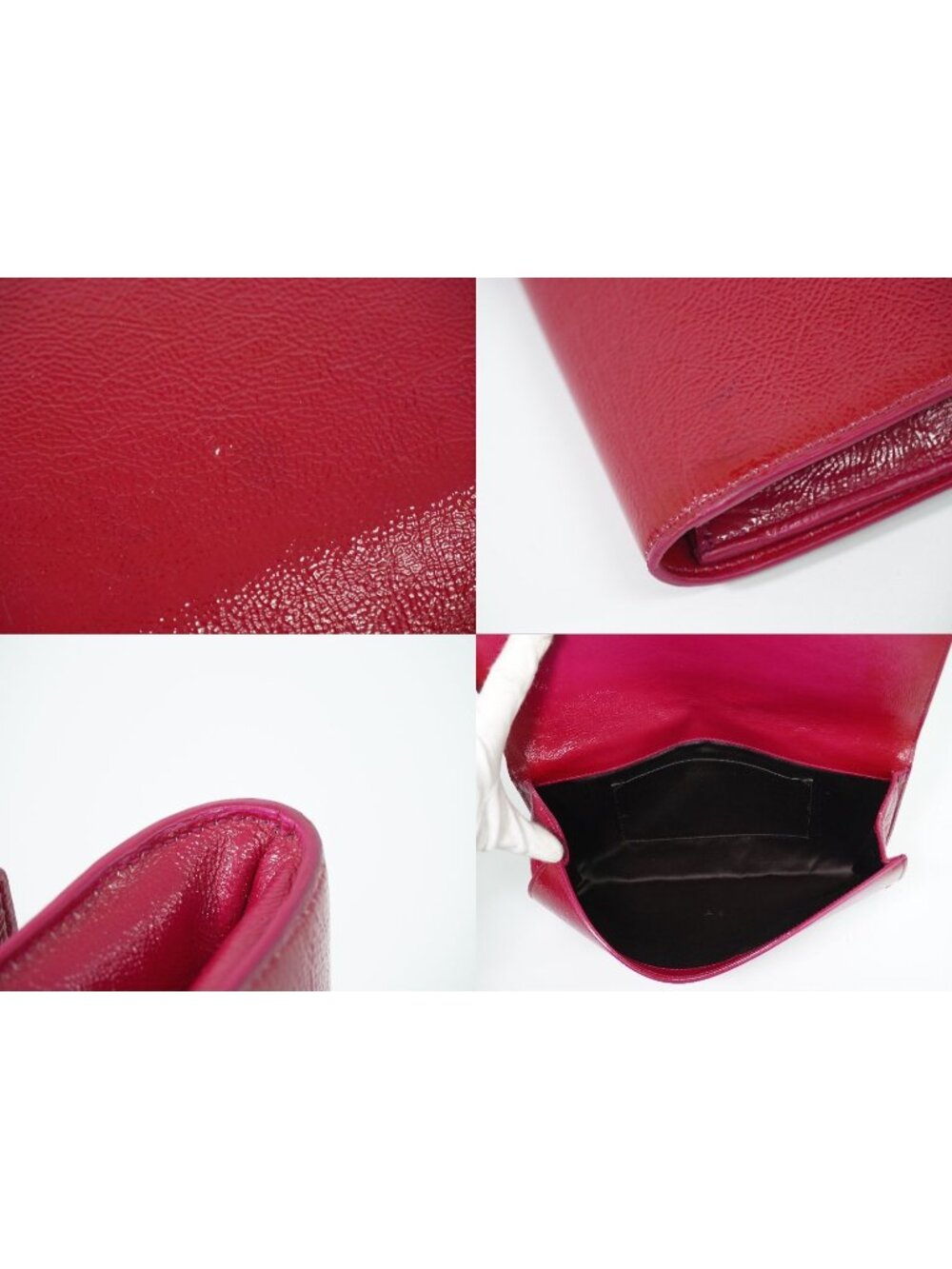 Saint Laurent YSL Belle de Jour Clutch Patent Leather - Picture 8 of 9